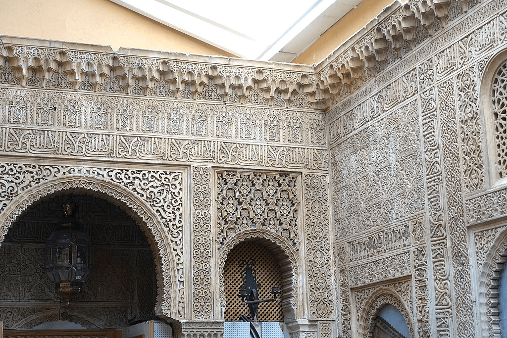 Intricate geometric patterns at the Alhambra