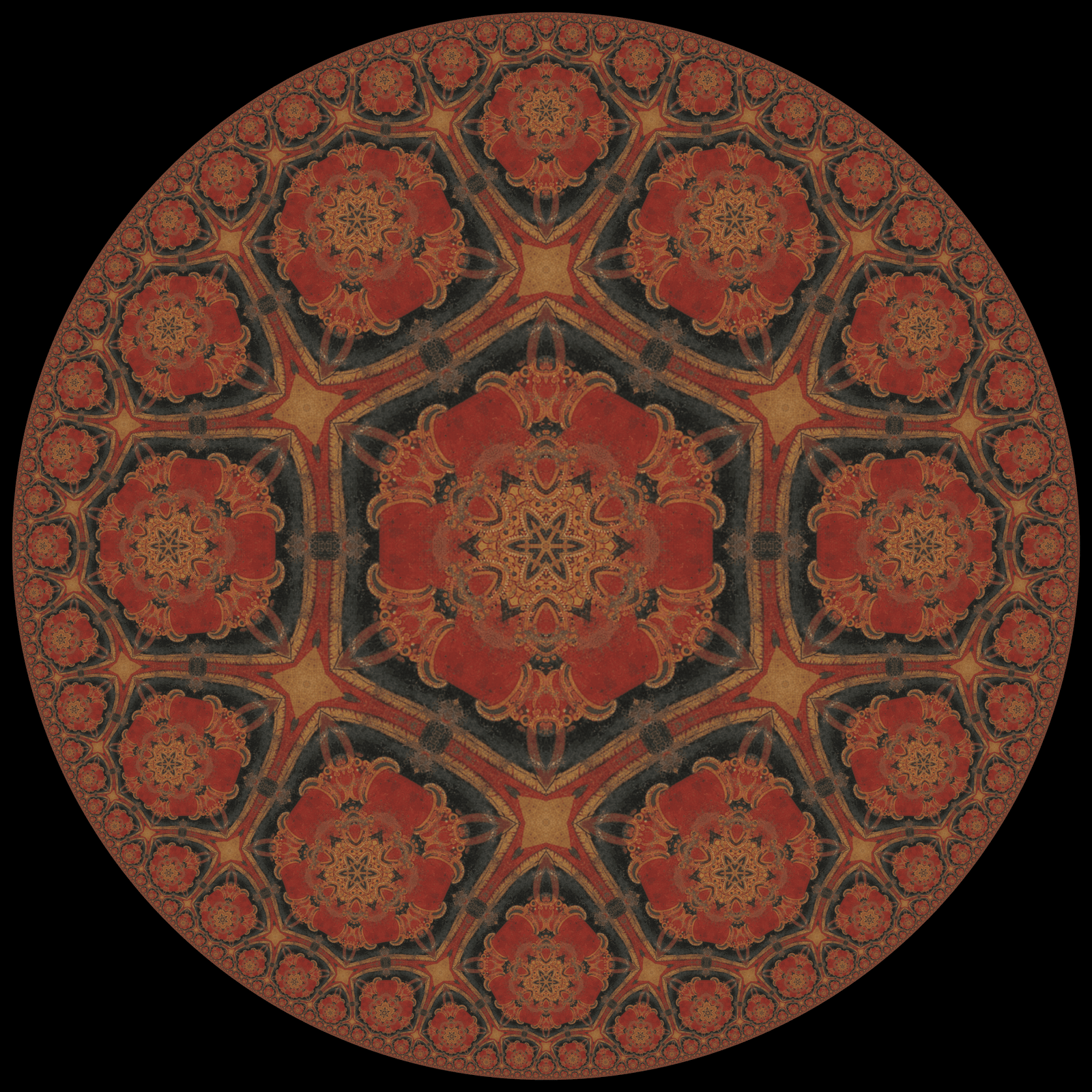 Surya Mandala Hyperbolic Transformation