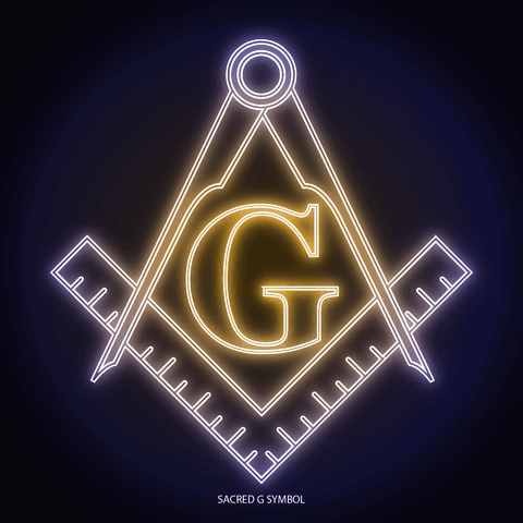 sacred g symbol - freemasonry