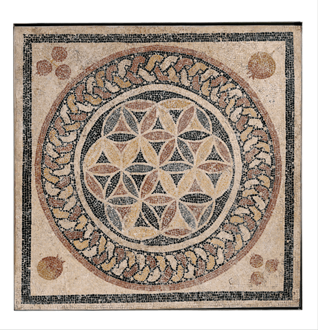 Roman Flower of Life Mosaic from 1st century BCE