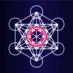 Octahedron in Metatron's Cube