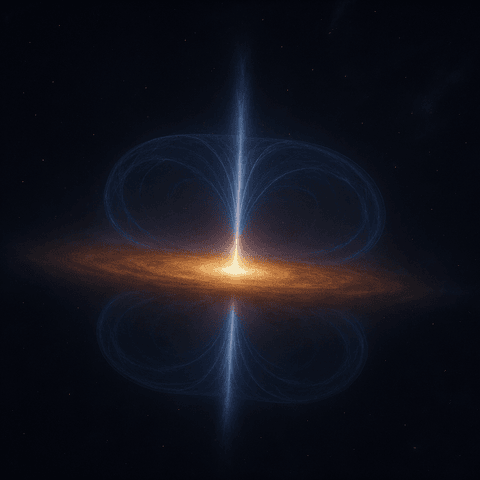 quasar galaxy toroidal structure visualization