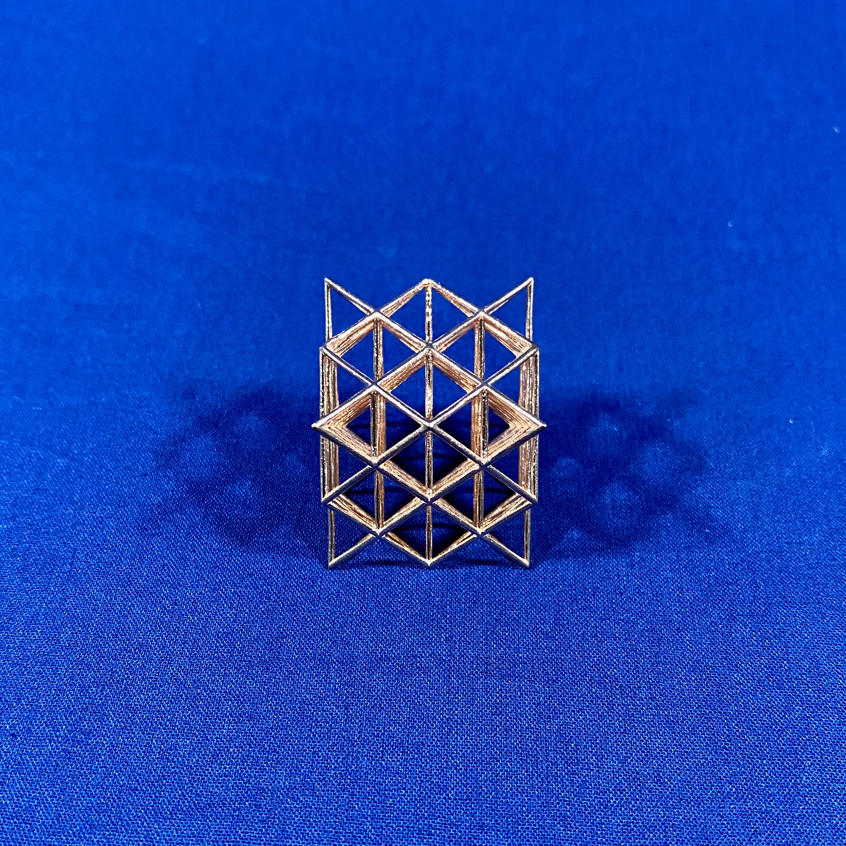 64 Tetrahedron Sculpture