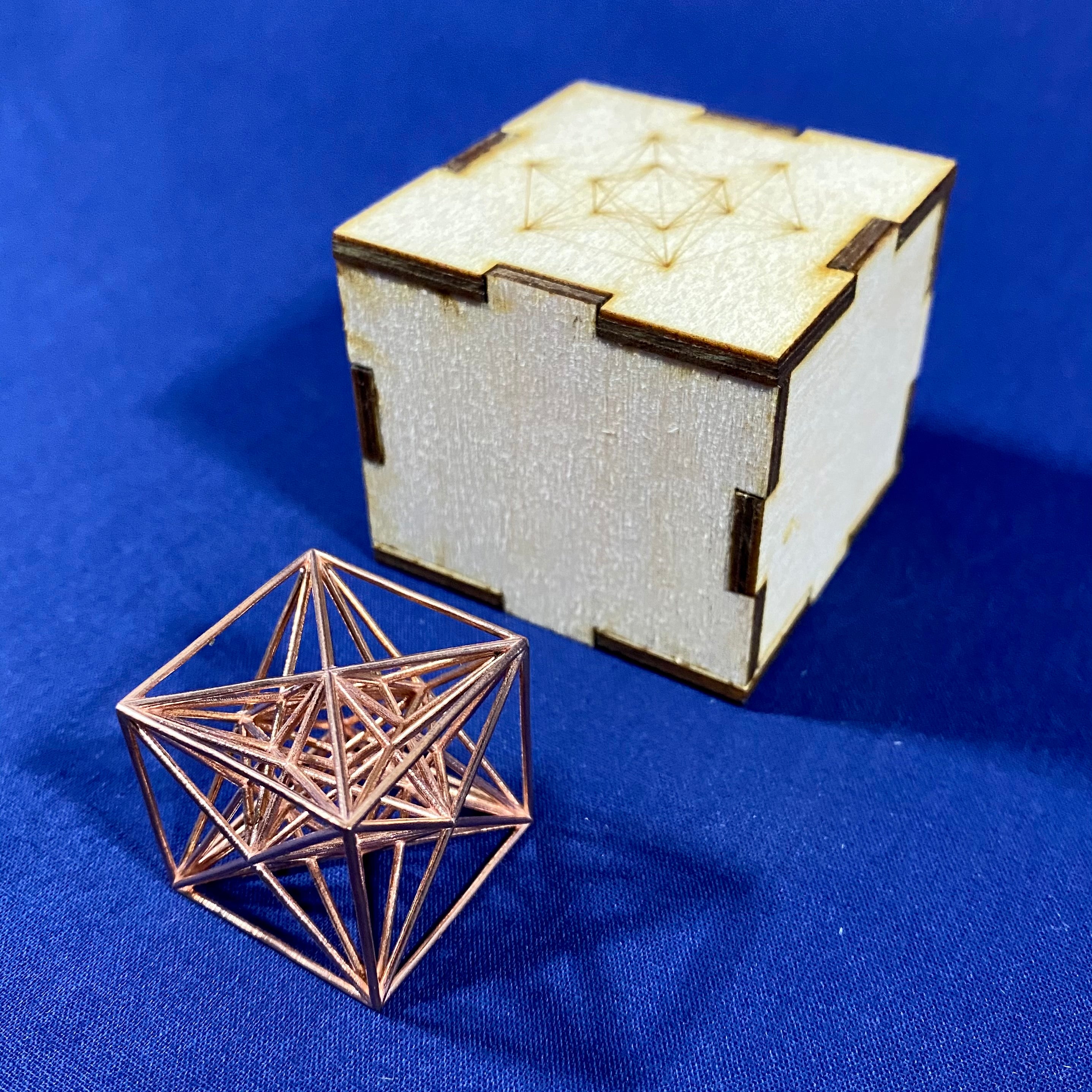 Metatron's Cube Sculpture